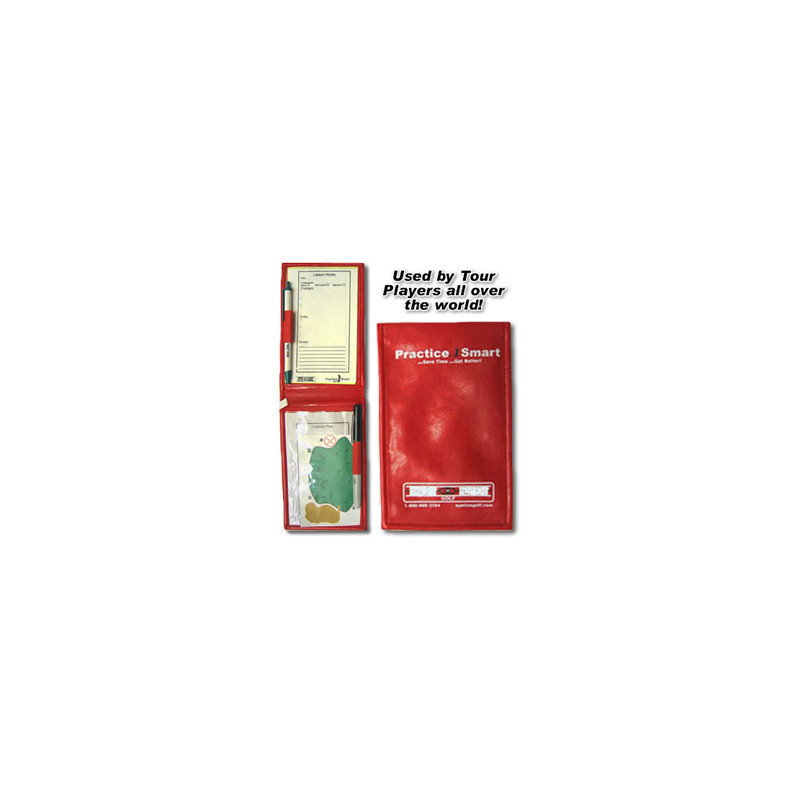 yardage book cover red