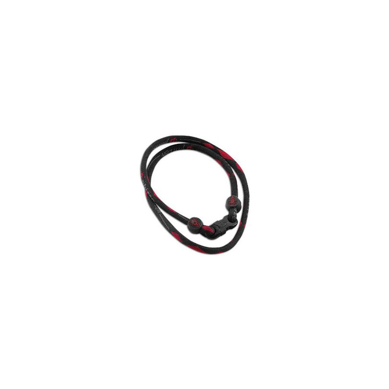 Titan Necklace x30 black/red 55 cm