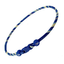 Energi halsband X30 blå/vit 55 cm