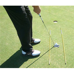 Golf alignment sticks 2-pack