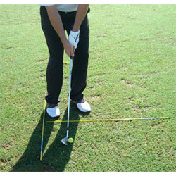 Golf alignment sticks 2-pack