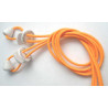 Elastic Shoe Laces Lock Laces orange