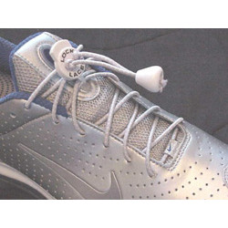 Elastic Shoe Laces Lock Laces gray