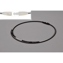 Energi halsband sport 50 cm svart/svart