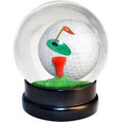 Golf Ball Tee 'Globe