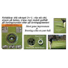 Ball liner + target golf hole 2-pack