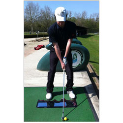 Golf Swing Stance Mirror right handed