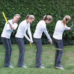 Short Heavy Swing Plane Golf Club right handed