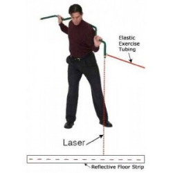 Green Stick golf laser fitness trainer