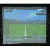 Golf simulator Optishot 2 + projektionsduk nät + stance matta