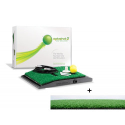 Golf Simulator Optishot 2 + Projection Screen + stance mat