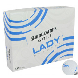 Golfbollar Bridgestone Lady Precept vita 12-pack