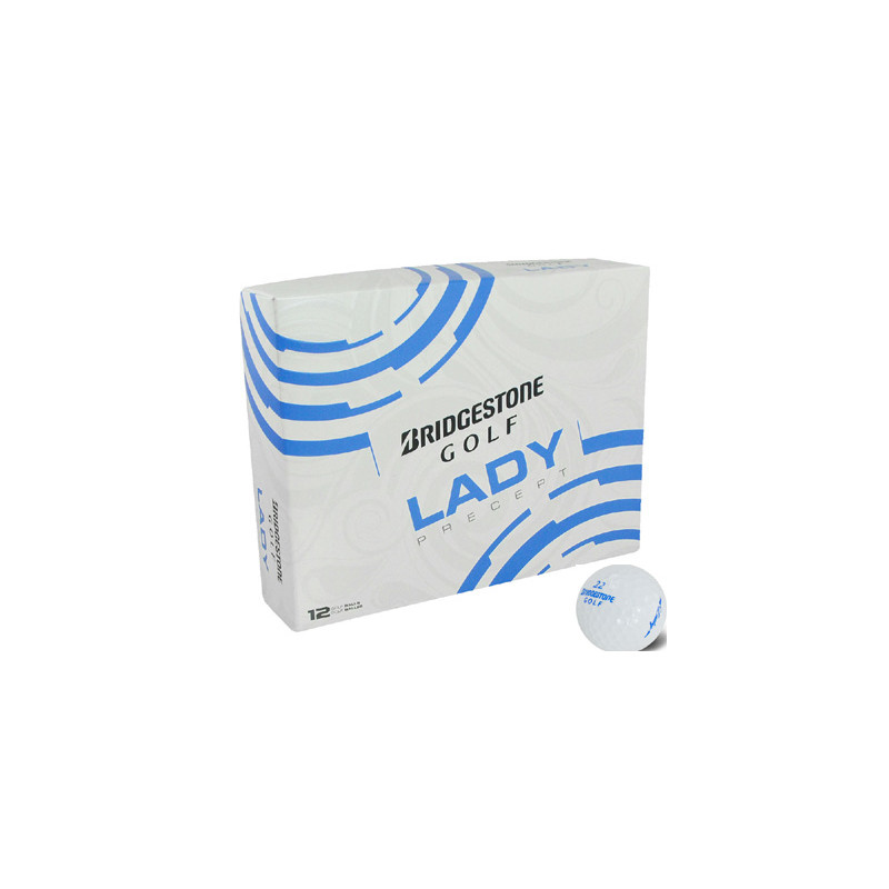 Golf Balls Bridgestone Lady Precept White 12-pack