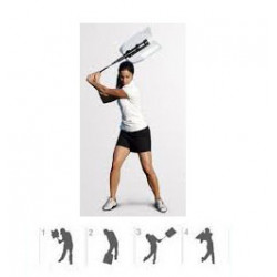 Golf Swing Fan Standard left handed