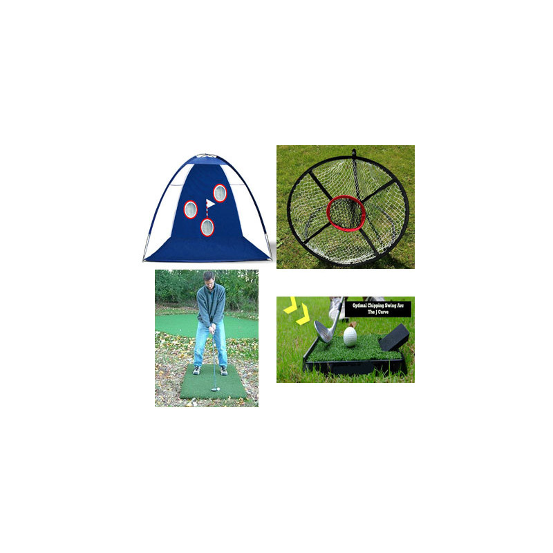 Golf Home Practice Package Extra Plus Deluxe indoor outdoor