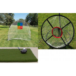 Golf Hemträningspaket Mobilt Basic utomhus inomhus