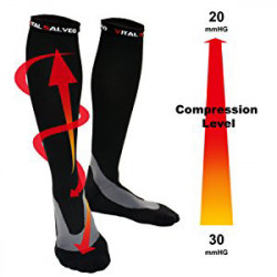 Socks Performance Graduated Compression VS functionXtra+ black S