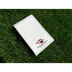 Yardage book cover white