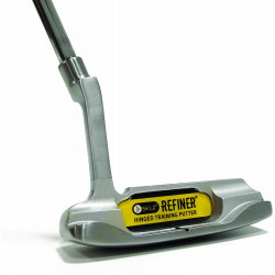 hinged putter that improves your putting!