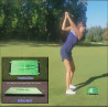 Golf mat with feedback Acu-Strike Outdoor