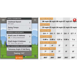 SkyPro 3D Golf Analyser Swinging Putting