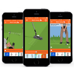 SkyPro 3D golf analyserare svingen puttningen