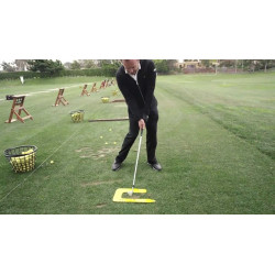 Golf impact trainer järnklubbor