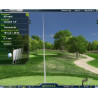 Golf simulator Optishot 2 + projektionsduk nät + stance matta