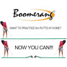 Putting mat + Boomering Putting Trainer return system