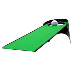 Putting mat + Boomering Putting Trainer return system