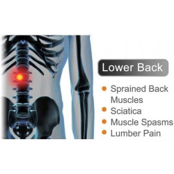 Rehab ryggproblem infraröd värme/kyla/stödsupport 3-i-1