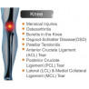 Knee Healing Therapy Infrared heat/cold/support 3-in-1